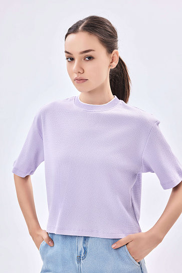 Женская футболка средний рукав AW23WBA-52004-143585 фото